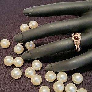 LeVian smoky quartz chocolate diamond ring